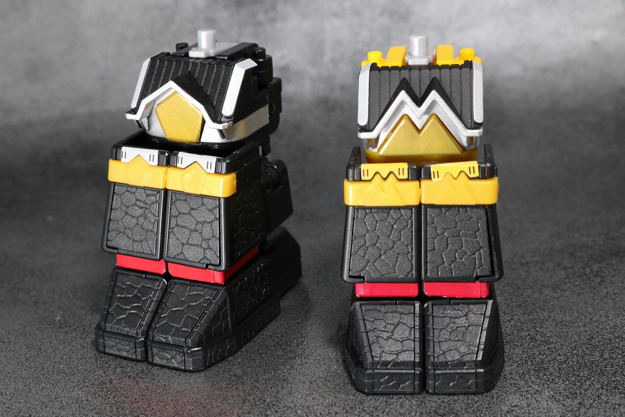 スーパーミニプラ　無敵将軍　レビュー　合体