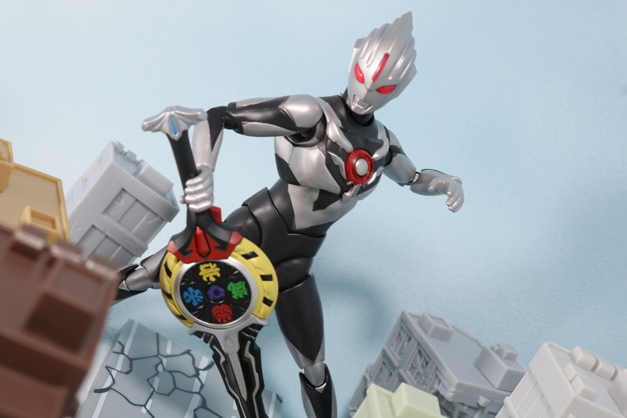 S.H.フィギュアーツ　ウルトラマンオーブダーク　ノワールブラックシュバルツ　レビュー　魂ネイション2018　アクション