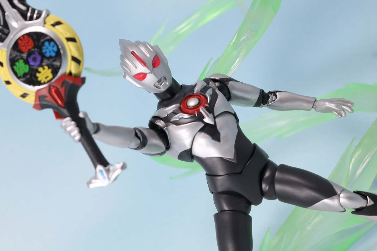 S.H.フィギュアーツ　ウルトラマンオーブダーク　ノワールブラックシュバルツ　レビュー　魂ネイション2018　アクション