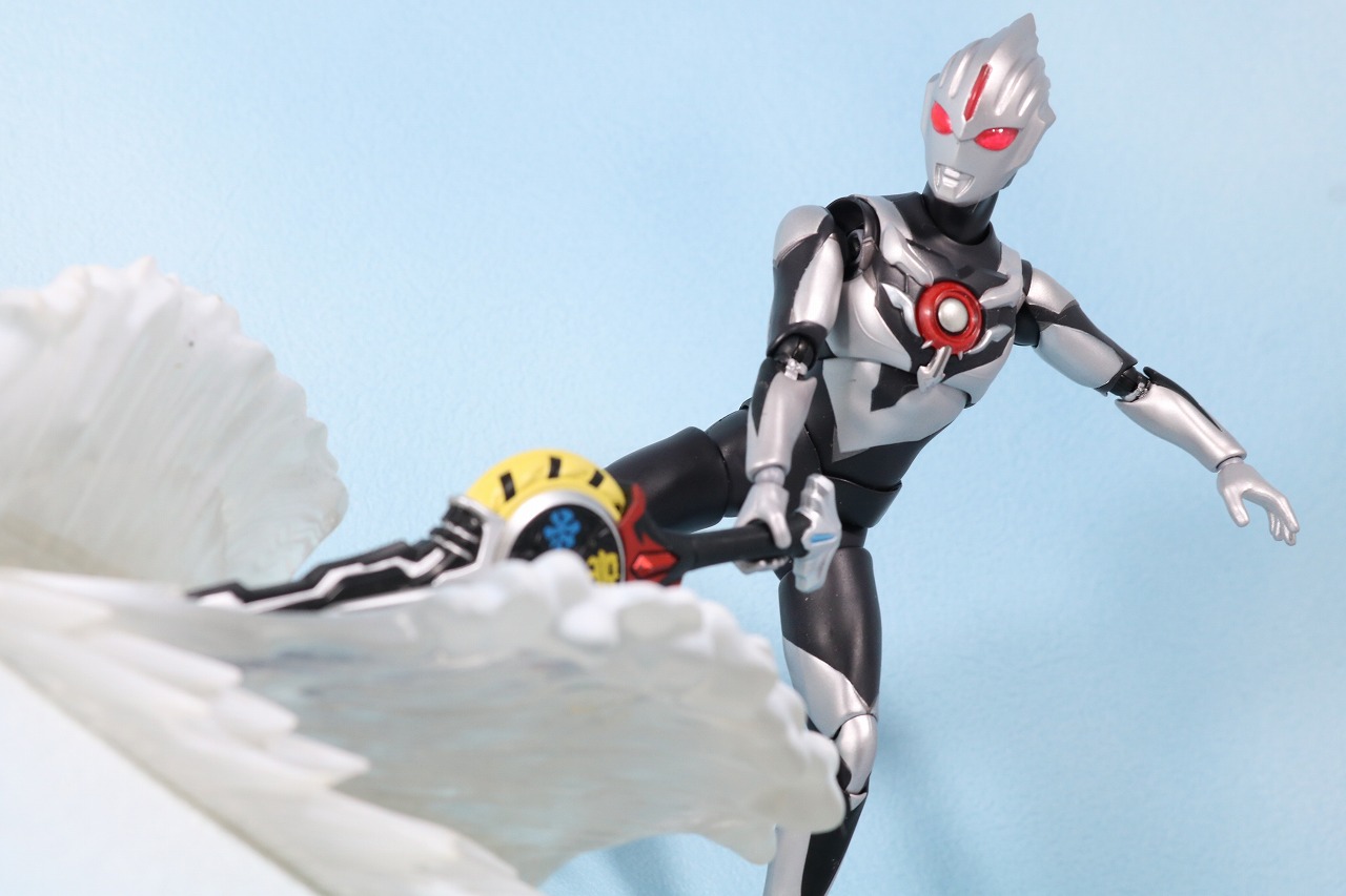 S.H.フィギュアーツ　ウルトラマンオーブダーク　ノワールブラックシュバルツ　レビュー　魂ネイション2018　アクション