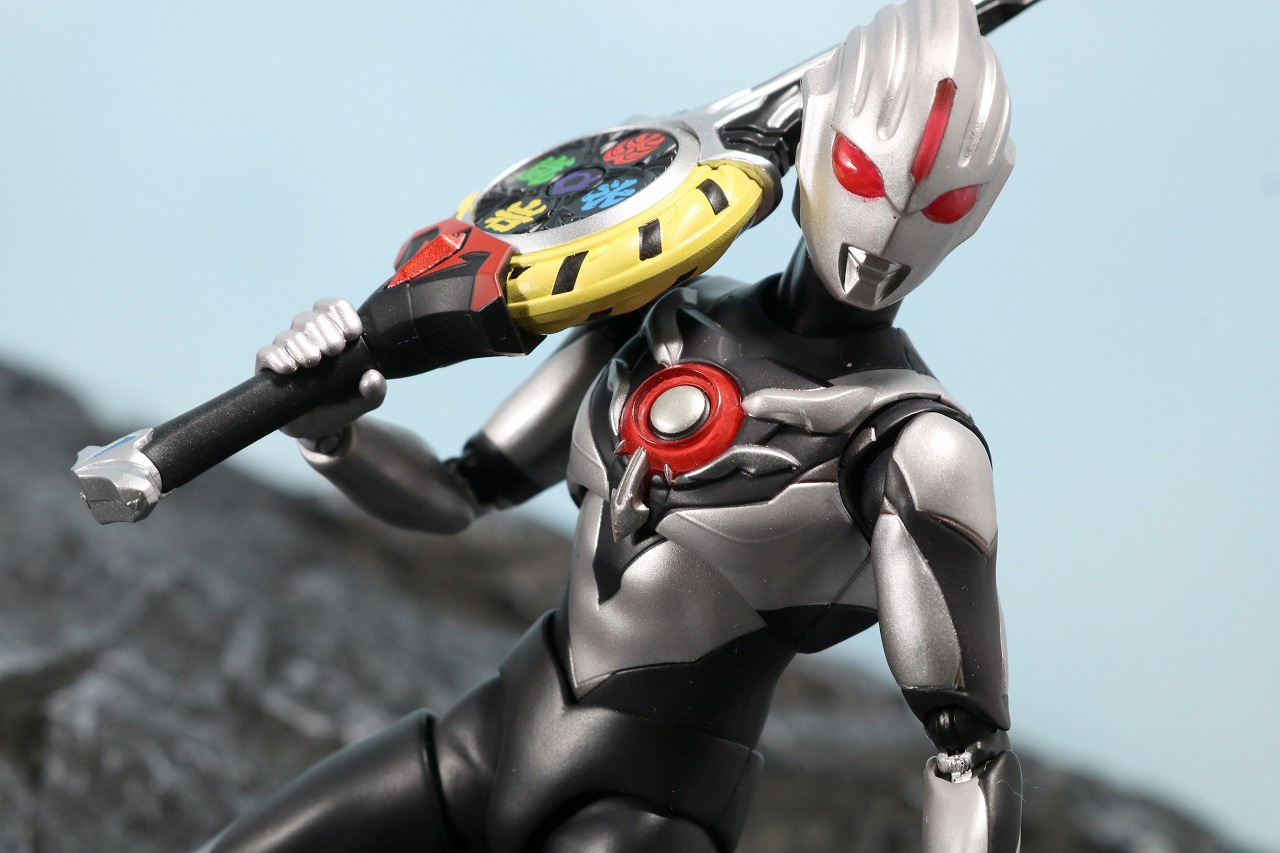 S.H.フィギュアーツ　ウルトラマンオーブダーク　ノワールブラックシュバルツ　レビュー　魂ネイション2018　アクション
