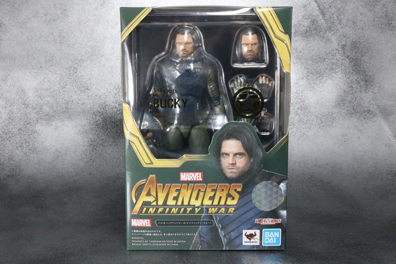 S.H.フィギュアーツ　バッキー　アベンジャーズ／インフィニティウォー　レビュー　パッケージ