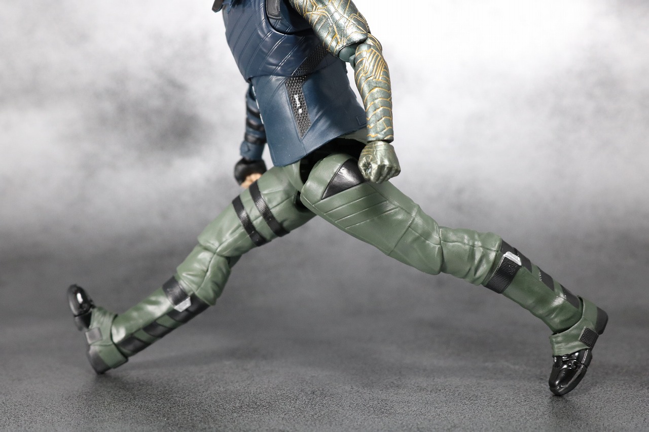 S.H.フィギュアーツ　バッキー　アベンジャーズ／インフィニティウォー　レビュー　可動範囲