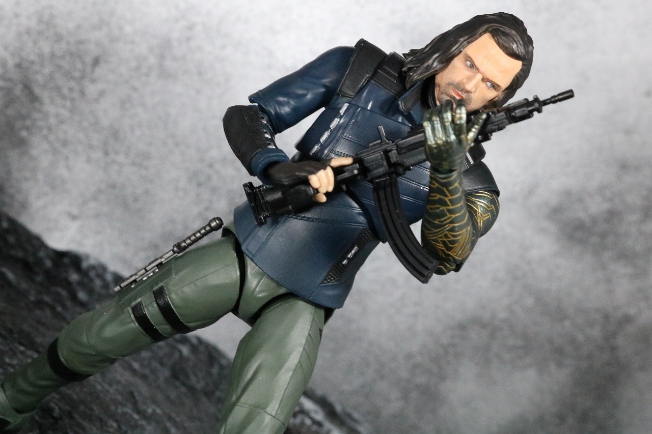 S.H.フィギュアーツ　バッキー　アベンジャーズ／インフィニティウォー　レビュー　アクション