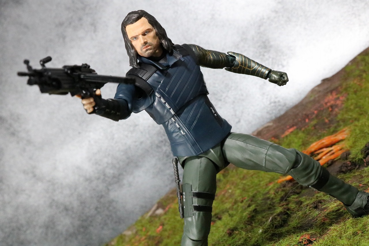 S.H.フィギュアーツ　バッキー　アベンジャーズ／インフィニティウォー　レビュー　アクション