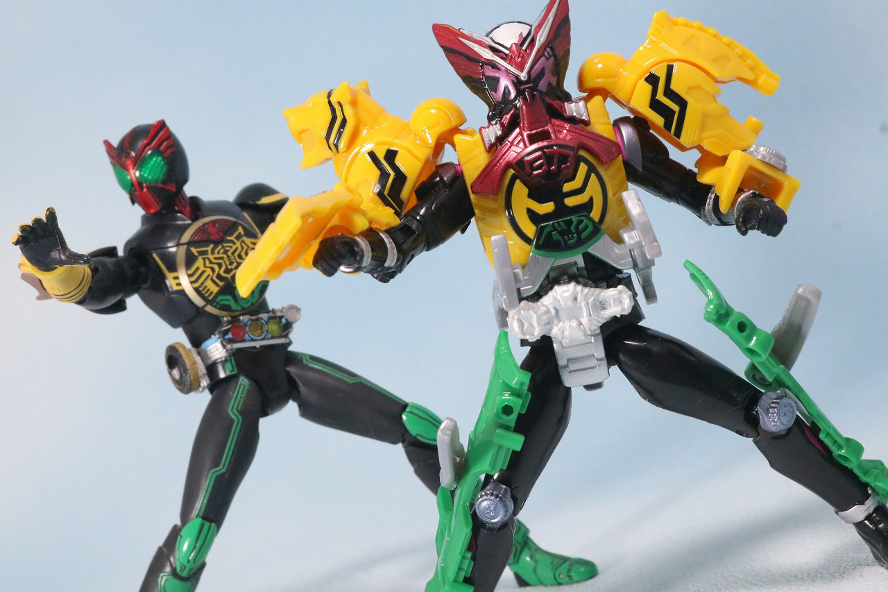 RKF　RIDER KICK'S FIGURE　オーズアーマー　レビュー　仮面ライダージオウ　アクション