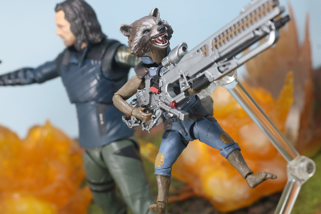 S.H.フィギュアーツ　ロケット・ラクーン　アベンジャーズ／インフィニティウォー　レビュー
