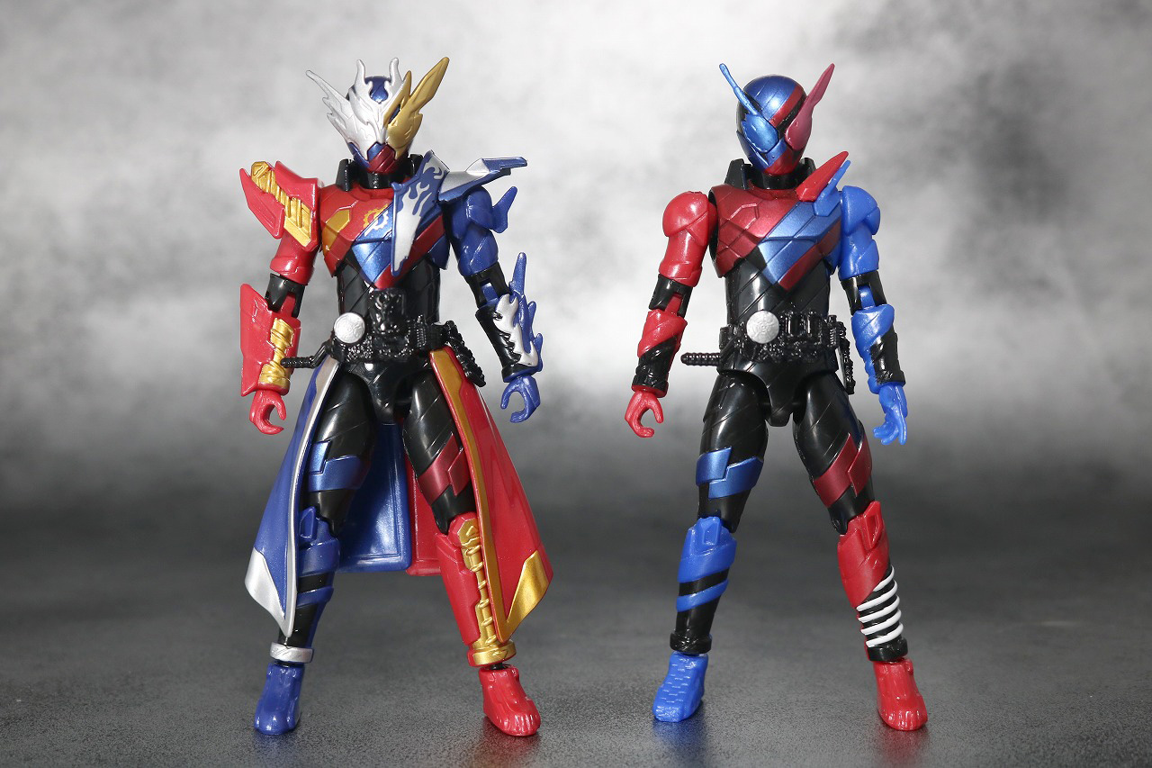 RKF　RIDER KICK'S FIGURE　仮面ライダービルド　クローズビルドフォーム　レビュー　全身