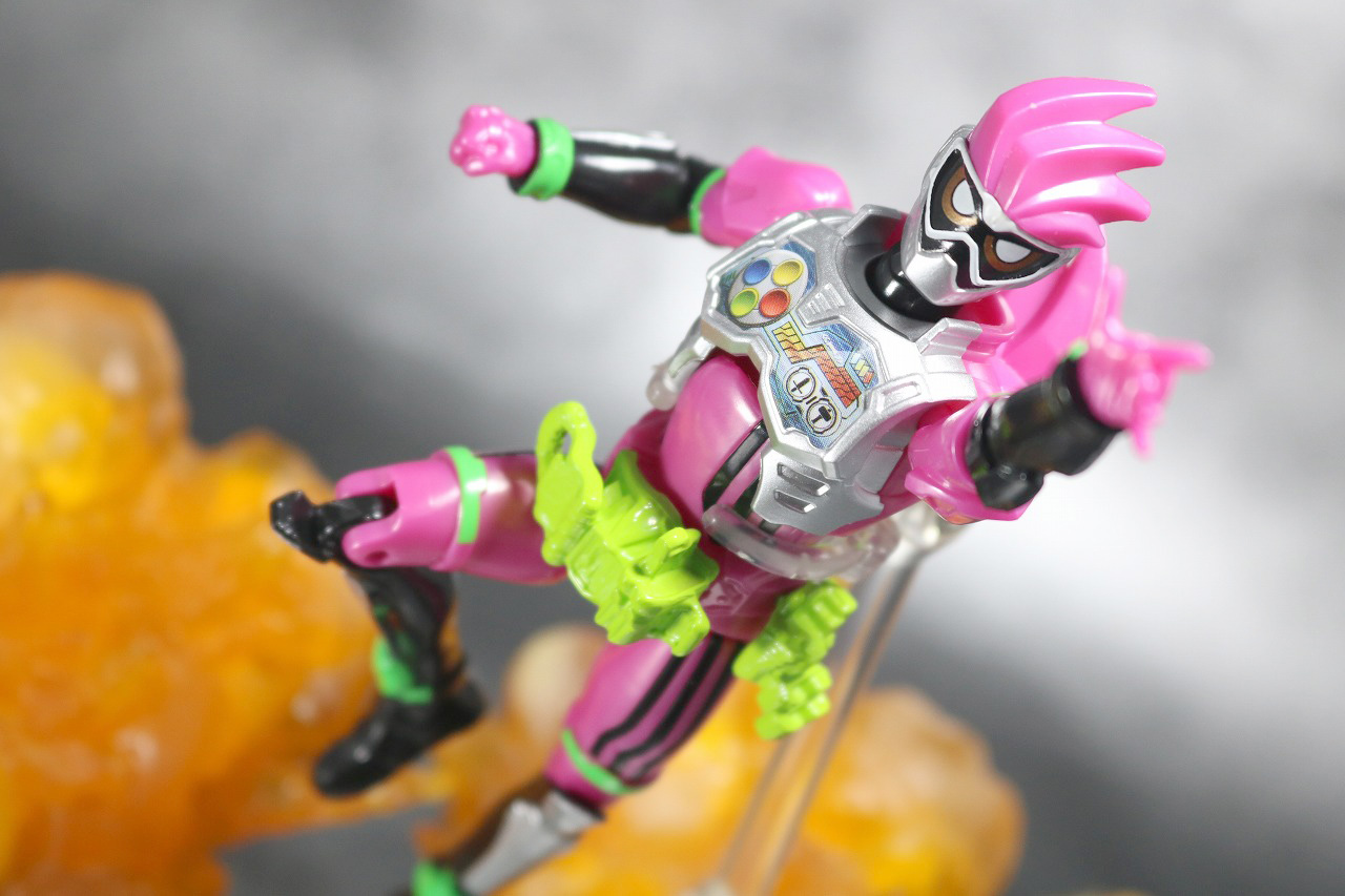 RKF　RIDER KICK'S FIGURE　仮面ライダーエグゼイド　アクションゲーマー　レベル2　レビュー