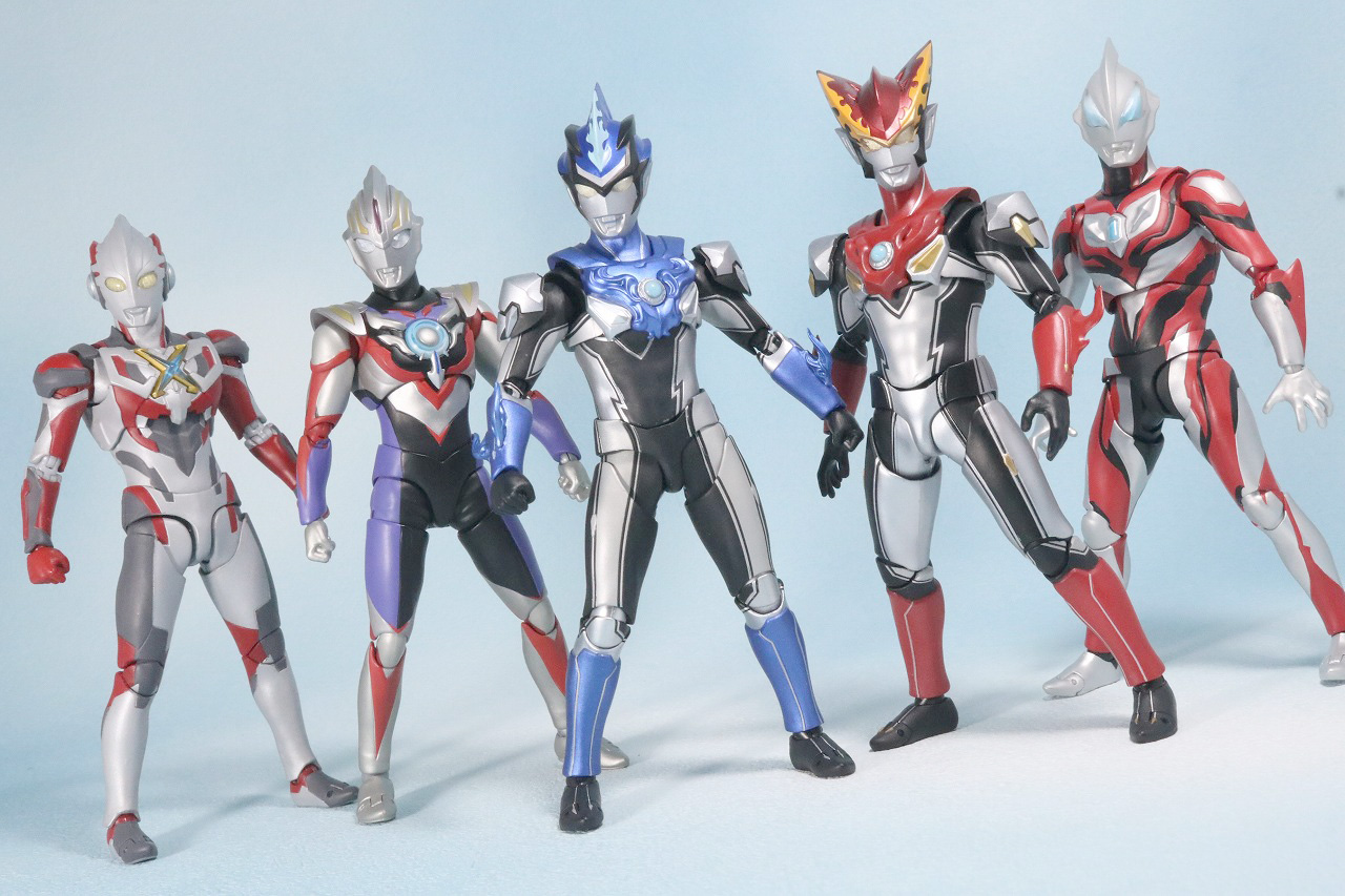 S.H.フィギュアーツ　ウルトラマンロッソ　フレイム　レビュー　アクション