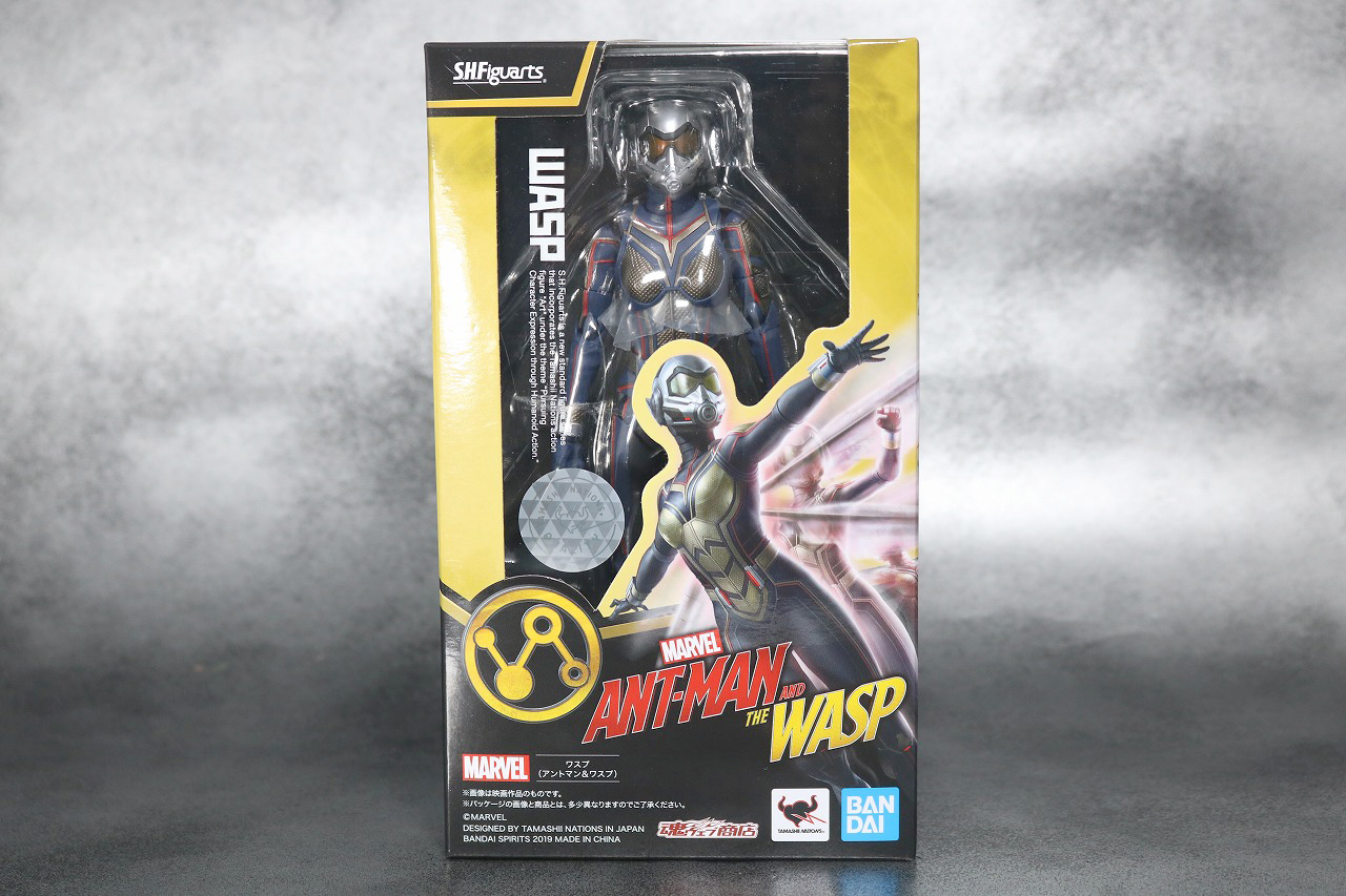 S.H.フィギュアーツ　ワスプ　アントマン＆ワスプ　レビュー　パッケージ