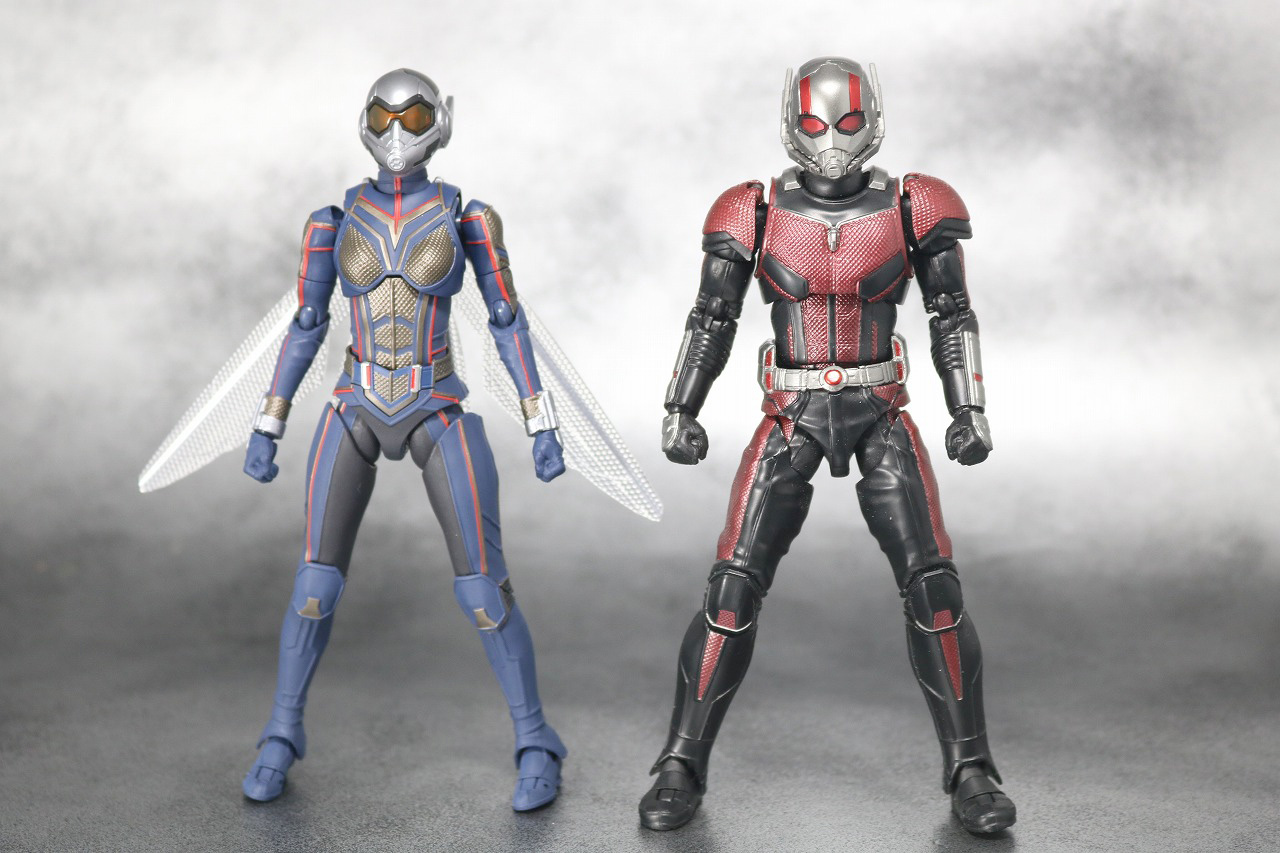 S.H.フィギュアーツ　ワスプ　アントマン＆ワスプ　レビュー　全身　マーベルレジェンド　比較