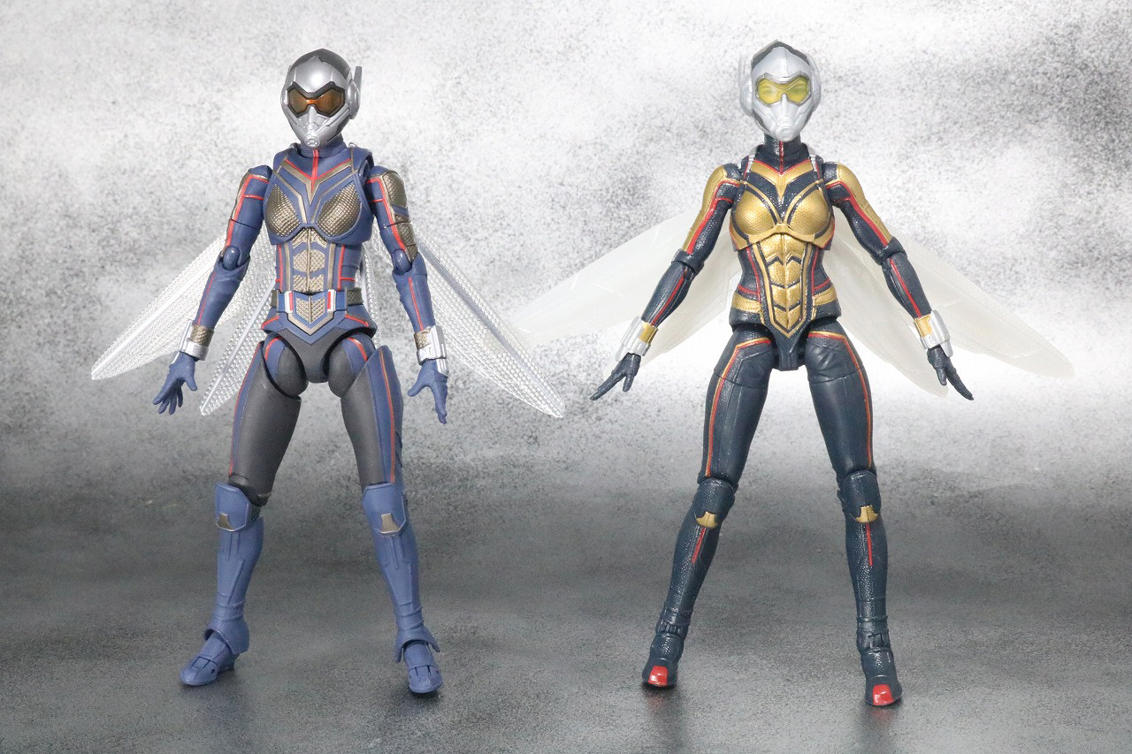 S.H.フィギュアーツ　ワスプ　アントマン＆ワスプ　レビュー　全身　マーベルレジェンド　比較