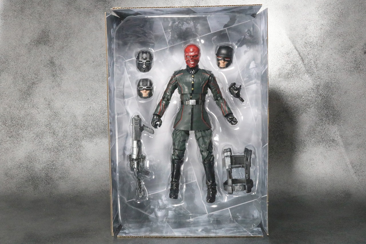 マーベルレジェンド　レッドスカル　レビュー　パッケージ