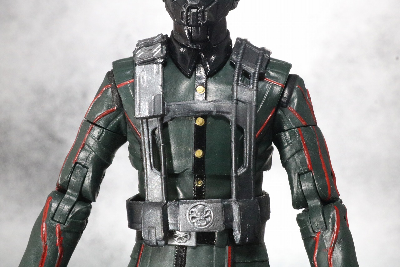 マーベルレジェンド　レッドスカル　レビュー　付属品