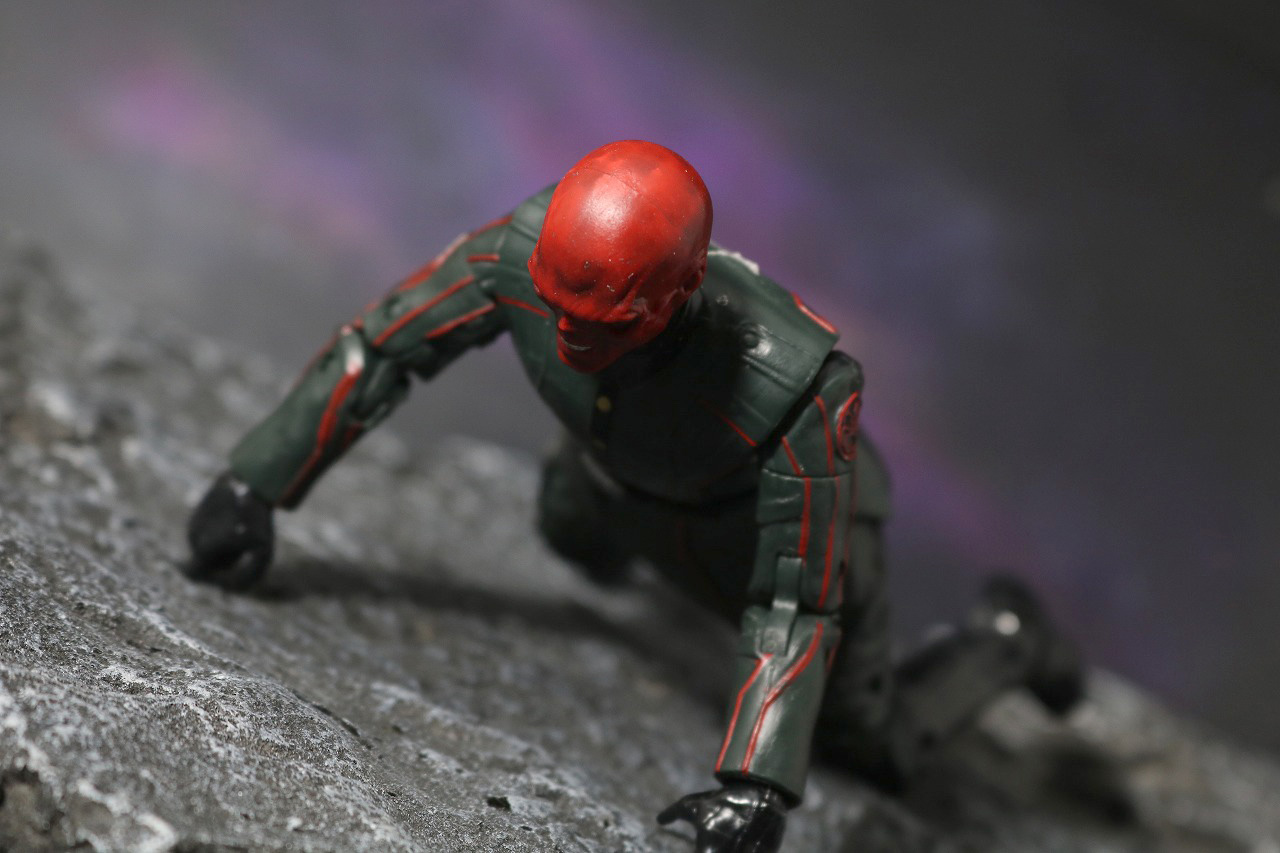 マーベルレジェンド　レッドスカル　レビュー　アクション