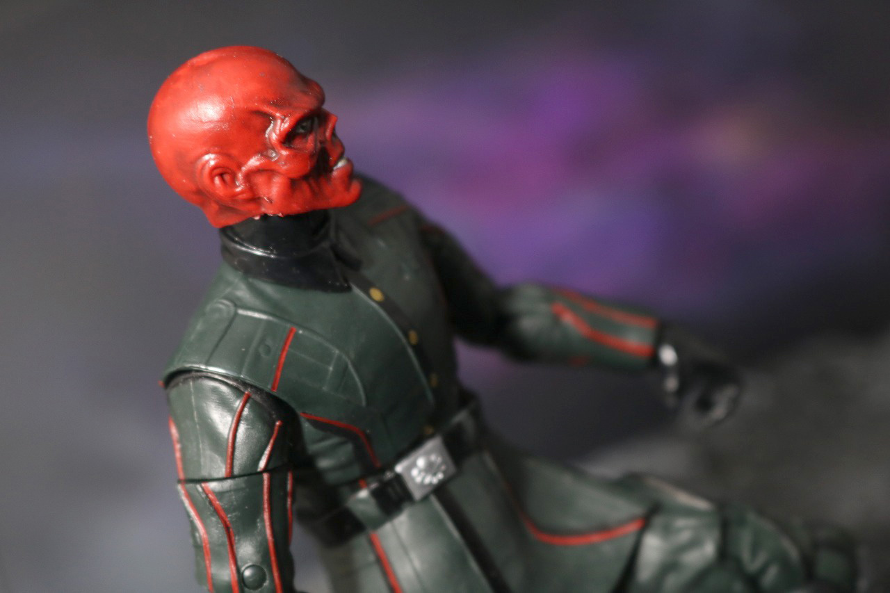 マーベルレジェンド　レッドスカル　レビュー　アクション