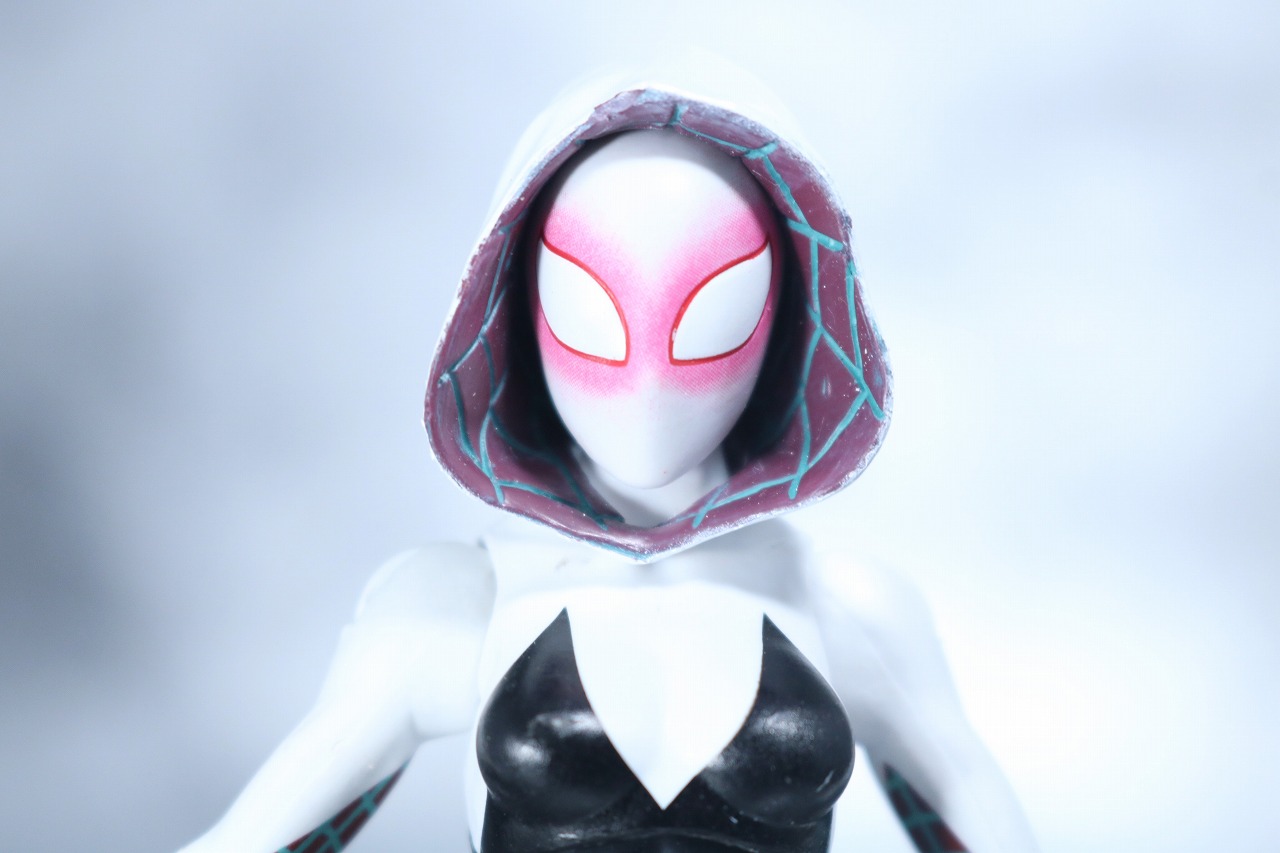 マーベルレジェンド　スパイダーグウェン　レビュー　スパイダーバース　全身
