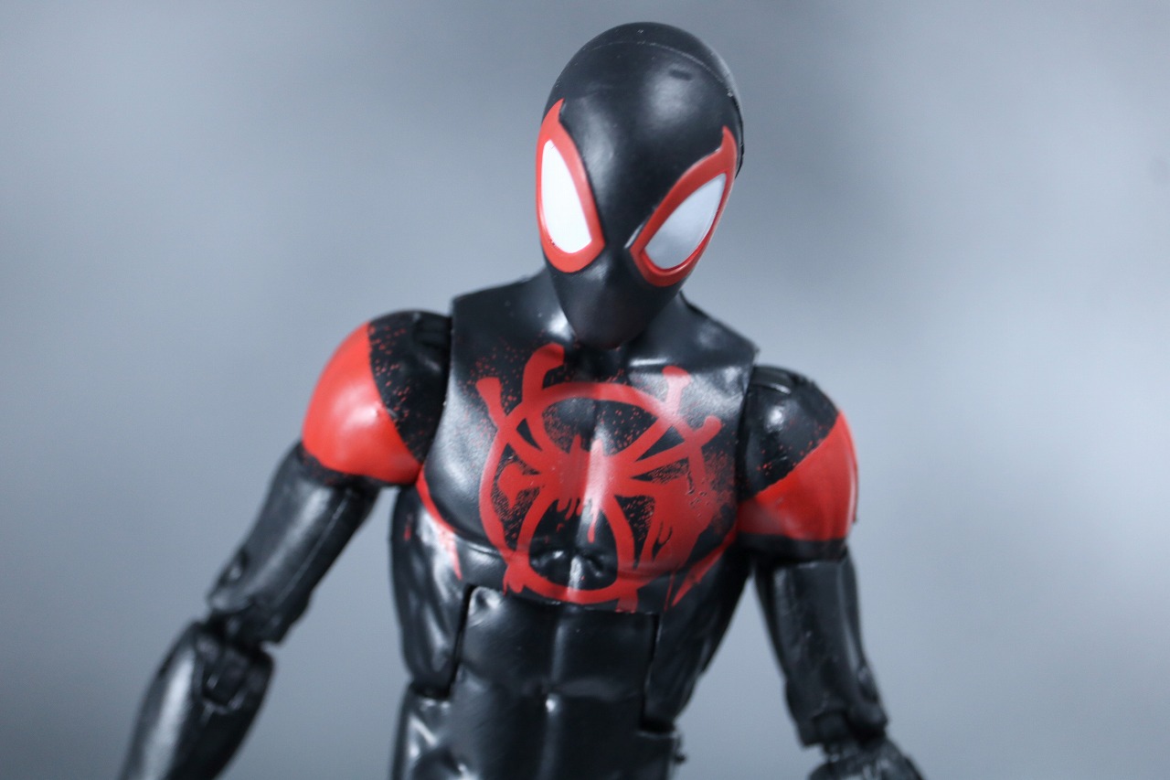 マーベルレジェンド　スパイダーマン　マイルス・モラレス　スパイダーバース　レビュー　アクション