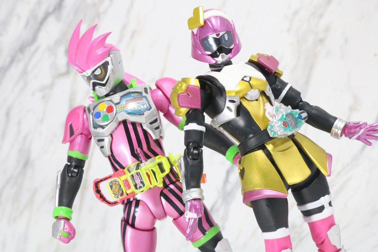 S.H.フィギュアーツ　仮面ライダーポッピー　ときめきクライシスゲーマー　レベルX　レビュー　アクション　仮面ライダーエグゼイド