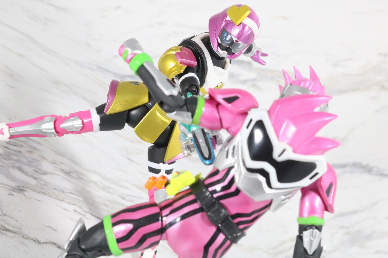 S.H.フィギュアーツ　仮面ライダーポッピー　ときめきクライシスゲーマー　レベルX　レビュー　アクション　仮面ライダーエグゼイド