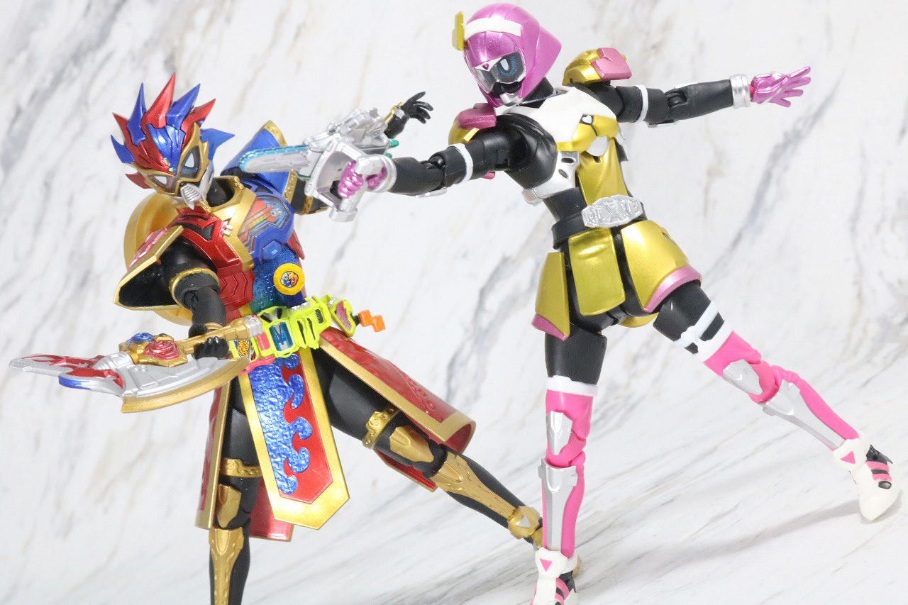 S.H.フィギュアーツ　仮面ライダーポッピー　ときめきクライシスゲーマー　レベルX　レビュー　アクション　仮面ライダーパラドクス