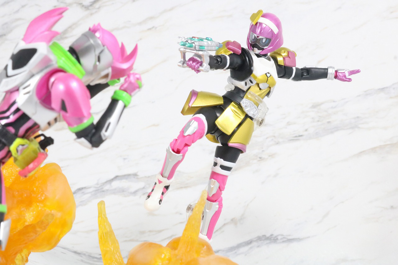 S.H.フィギュアーツ　仮面ライダーポッピー　ときめきクライシスゲーマー　レベルX　レビュー　アクション　仮面ライダーエグゼイド