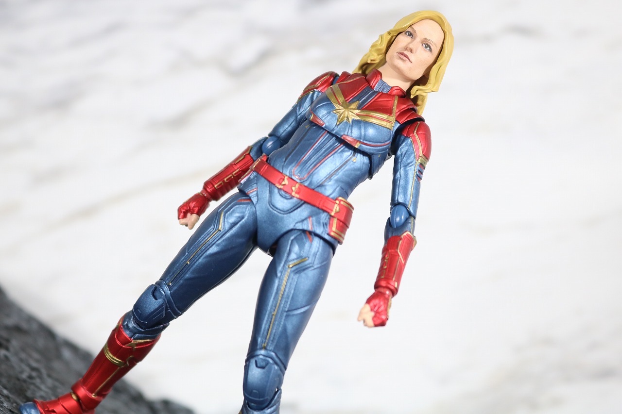 S.H.フィギュアーツ　キャプテンマーベル　レビュー