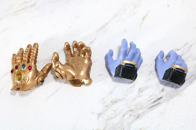S.H.フィギュアーツ　サノス　アベンジャーズ／エンドゲーム　レビュー　付属品　手首　インフィニティガントレット