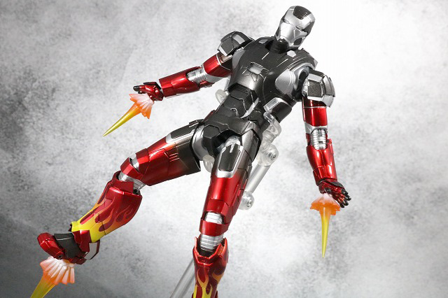 S.H.フィギュアーツ　アイアンマン　マーク22　ホットロッド　レビュー　アクション