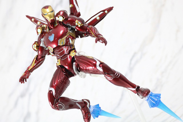 S.H.フィギュアーツ　アイアンマン マーク50 ナノウエポンセット2　レビュー　アベンジャーズ／エンドゲーム