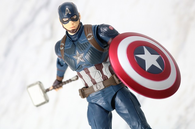 S.H.フィギュアーツ　キャプテンアメリカ　アベンジャーズ／エンドゲーム　レビュー　アクション　ムジョルニア