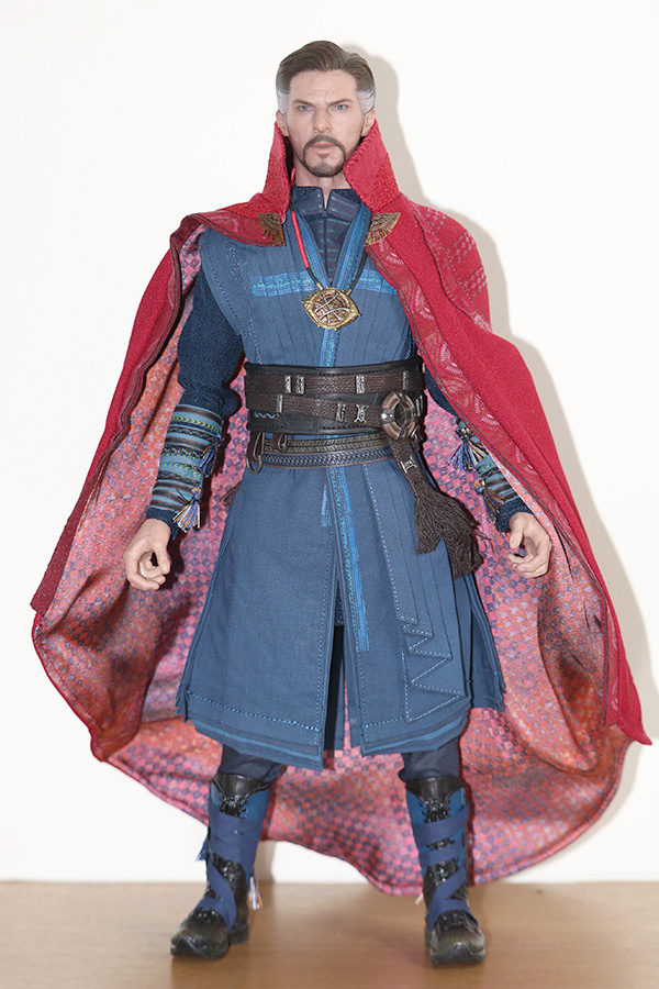 ホットトイズ　ムービーマスターピース　ドクターストレンジ　アベンジャーズ／インフィニティウォー　レビュー　付属品　浮遊マント