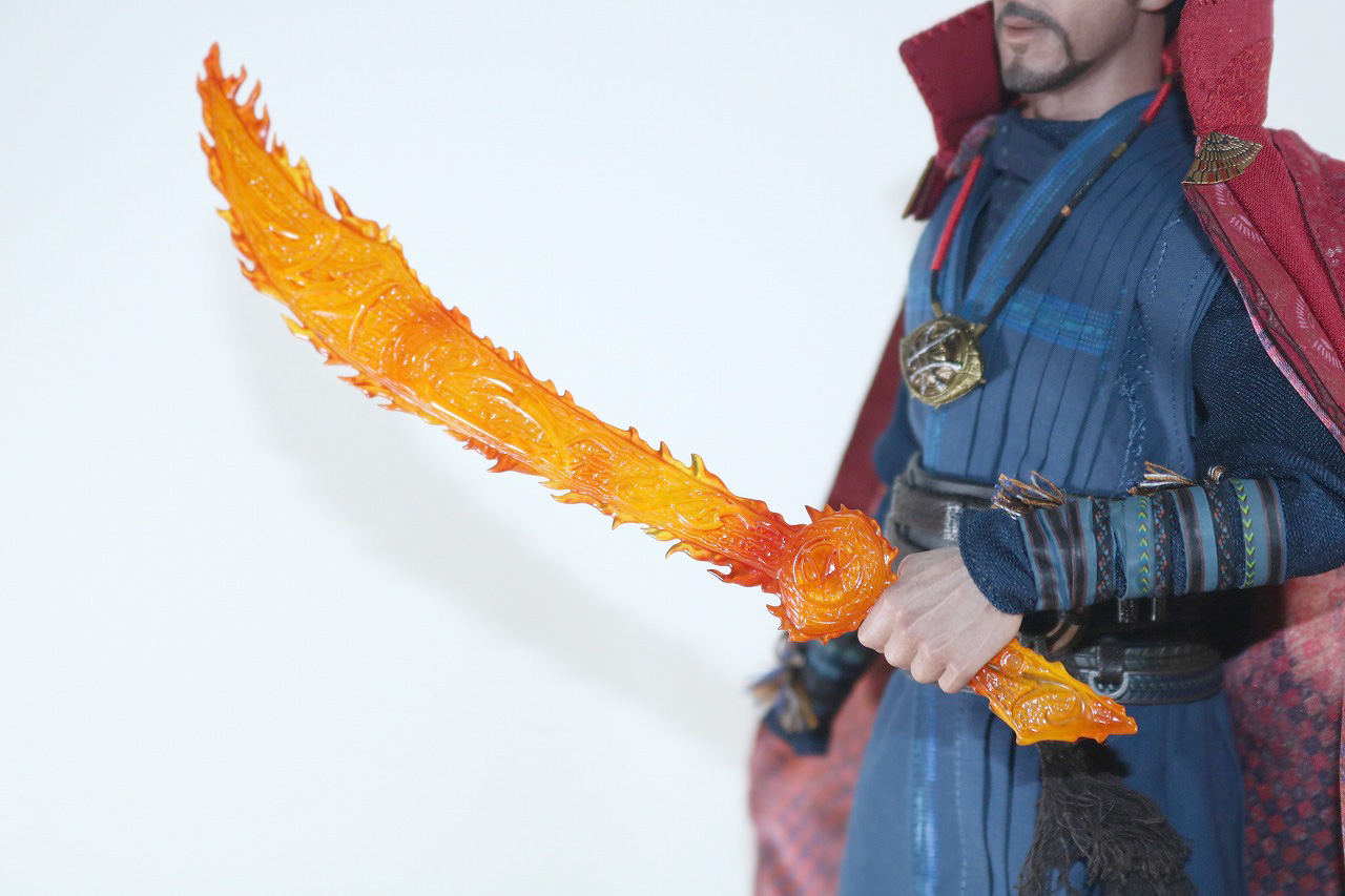 ホットトイズ　ムービーマスターピース　ドクターストレンジ　アベンジャーズ／インフィニティウォー　レビュー　付属品　剣