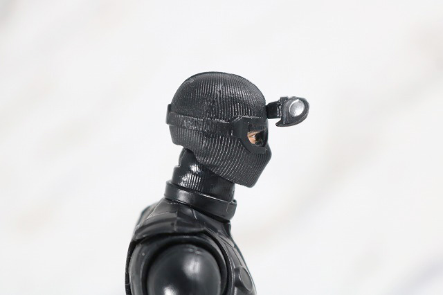 マーベルレジェンド　スパイダーマン　ステルスーツ　レビュー　付属品　目　別頭部