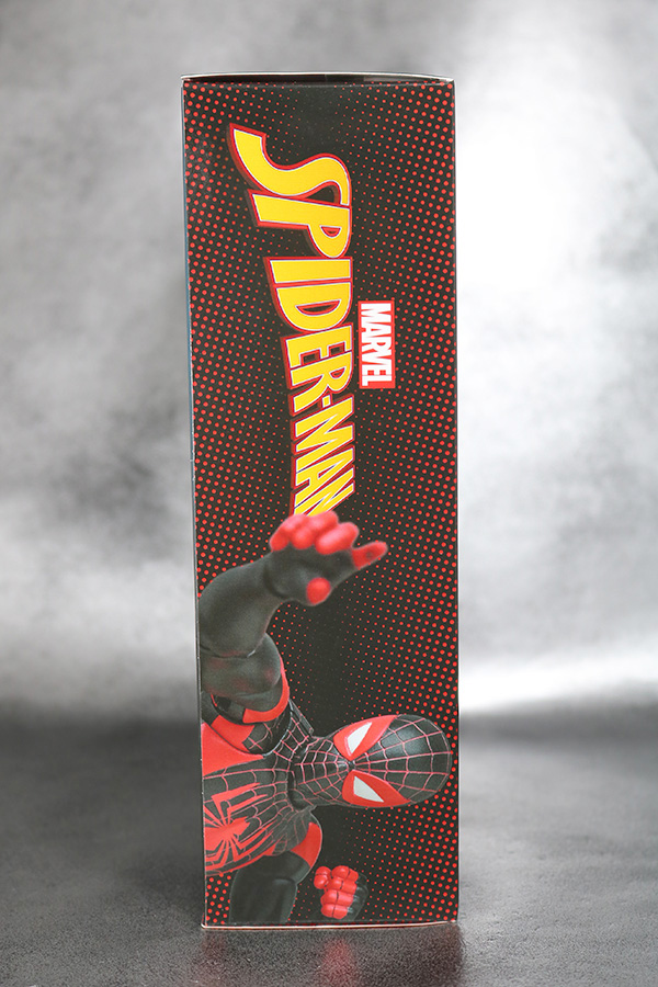 MAFEX　スパイダーマン　マイルス・モラレス　パッケージ