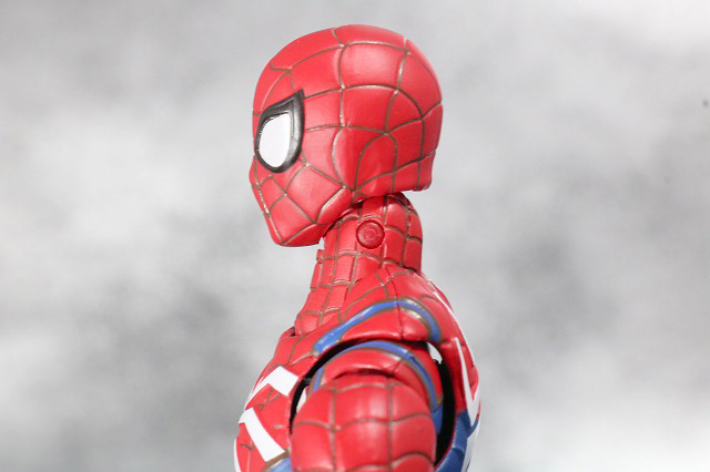 S.H.フィギュアーツ　スパイダーマン アドバンス・スーツ（Marvel's Spider-Man）　レビュー　付属品　差し替え頭部