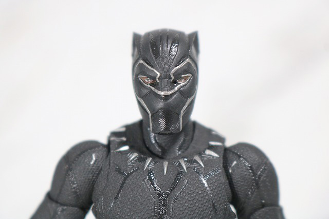 MAFEX　ブラックパンサー　レビュー　付属品　差し替え頭部