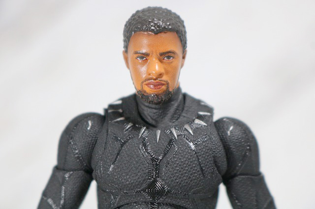 MAFEX　ブラックパンサー　レビュー　付属品　ティ・チャラ頭部
