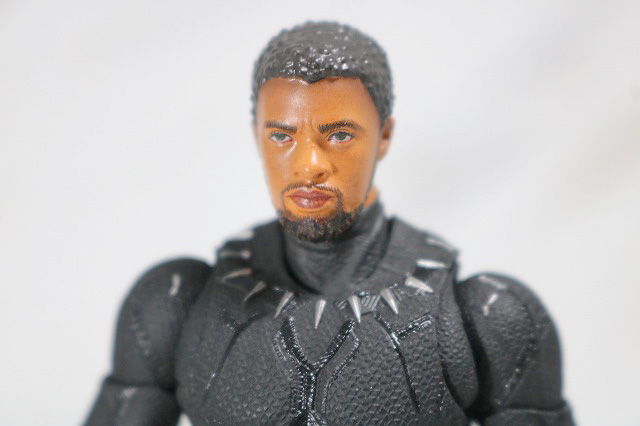 MAFEX　ブラックパンサー　レビュー　付属品　ティ・チャラ頭部