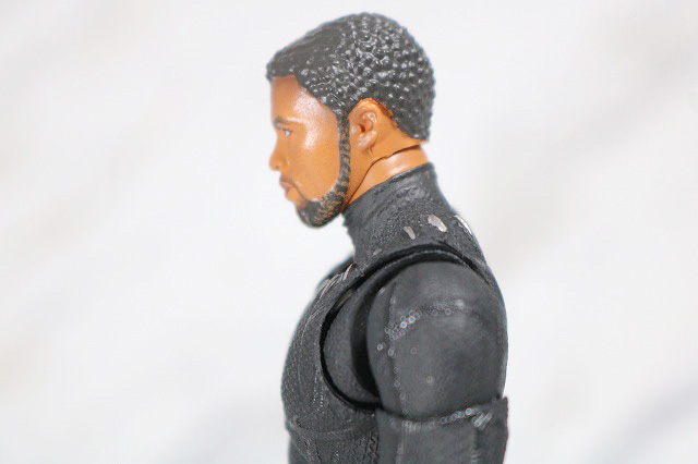 MAFEX　ブラックパンサー　レビュー　付属品　ティ・チャラ頭部