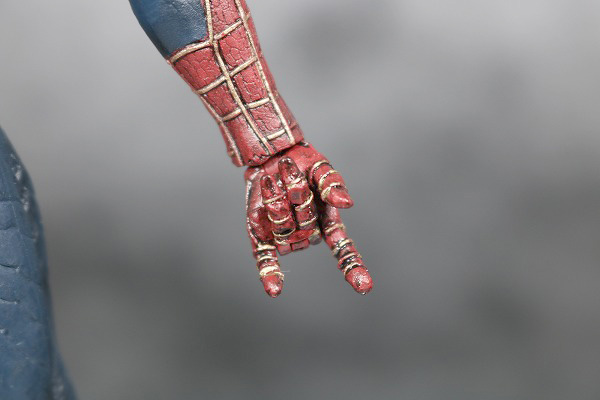 MOVIE REALIZATION　スパイダーマン　ブラックスパイダーマン　レビュー　可動範囲