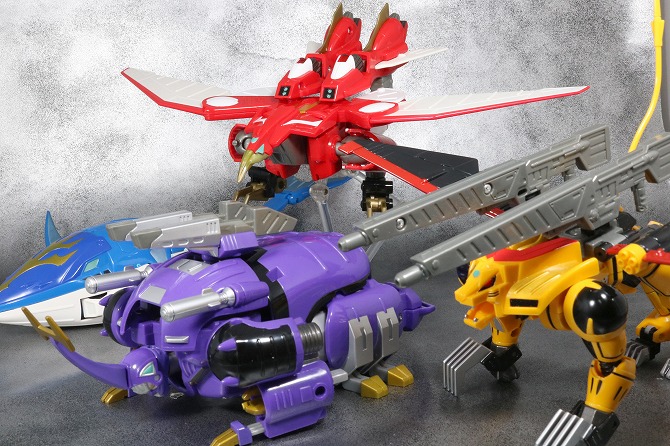 チェンジグレートメカシリーズ　リヴァイアサン　レビュー　アクション　ライブモード　ガルーダ　ドルクルス　ガンシーサー