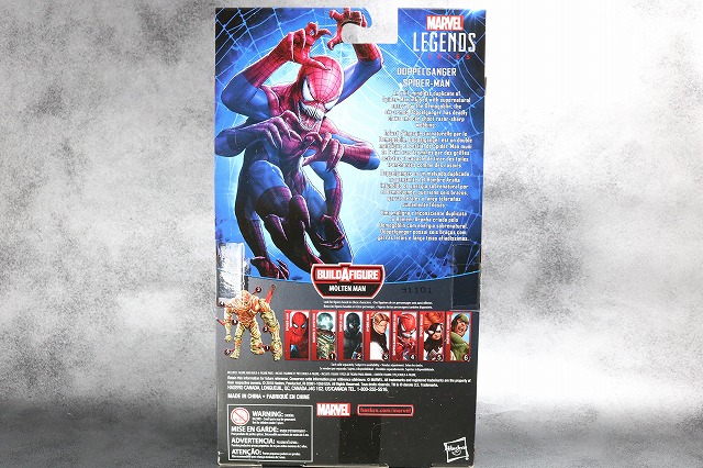 マーベルレジェンド　ドッペルゲンガー　スパイダーマン　レビュー　パッケージ