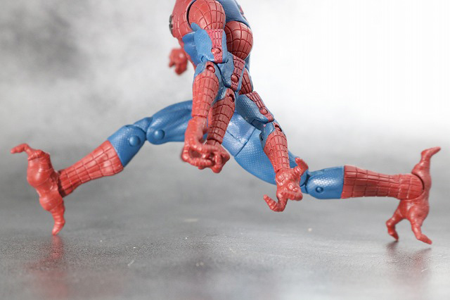 マーベルレジェンド　ドッペルゲンガー　スパイダーマン　レビュー　可動範囲