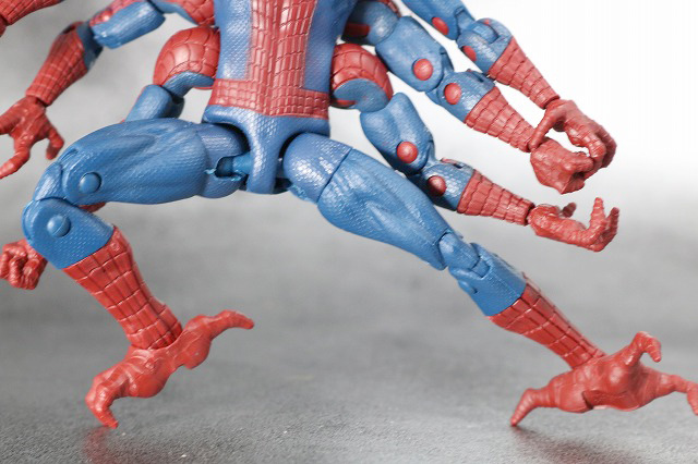 マーベルレジェンド　ドッペルゲンガー　スパイダーマン　レビュー　可動範囲