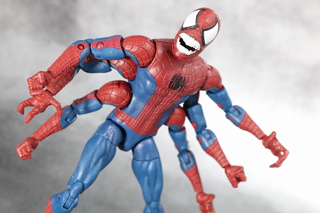 マーベルレジェンド　ドッペルゲンガー　スパイダーマン　レビュー　アクション
