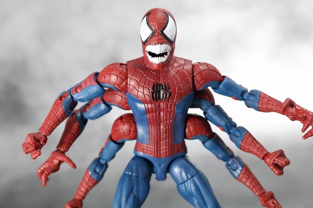 マーベルレジェンド　ドッペルゲンガー　スパイダーマン　レビュー　アクション