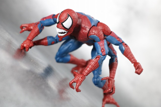 マーベルレジェンド　ドッペルゲンガー　スパイダーマン　レビュー　アクション
