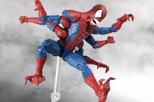 マーベルレジェンド　ドッペルゲンガー　スパイダーマン　レビュー　アクション